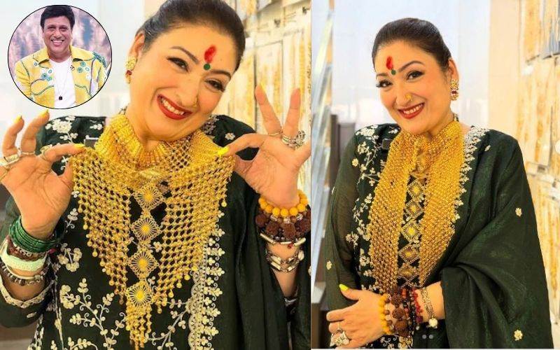 گووندا نے اہلیہ سنیتا آہوجا کو تہوار پر دیا بھاری تحفہ، کیوں سوشل میڈیا میں مچی دھوم